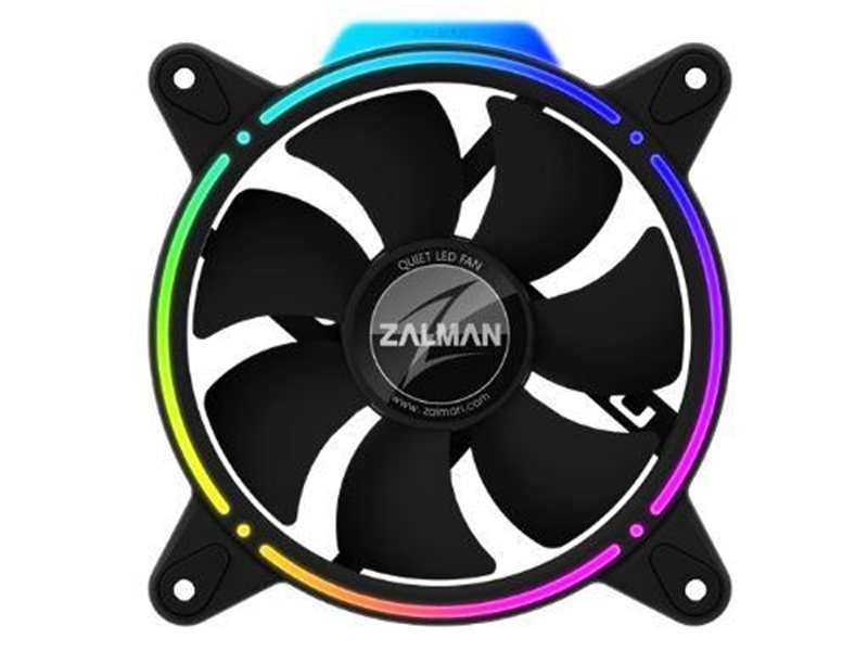 Вентилятор для корпуса ZALMAN ZM-RFD120A, 120x120x25mm, 3 PIN ADDRESSABLE, 800-1500 RPM, 25.6DBA, HYDRAULIC BEARING