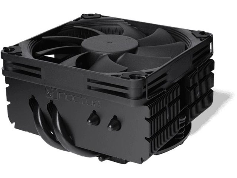 Кулер для процессора/ CPU Cooler Noctua NH-L9x65 chromax.black (95W, 4-pin PWM, 65mm, Al/Cu, 2x6mm, 1x92x92x14mm, 33.84CFM, 23.6dBA, 2500RPM, S: 1954/1851/1700/115X/1200/AM4/AM5, Black)
