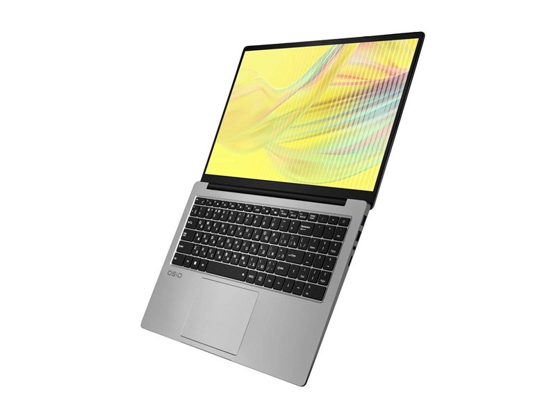Ноутбук OSIO FocusLine F160a-005 AMD Ryzen 5 5500U/16Gb (1*16 D4)/SSD512Gb/UMA/16.1"/IPS/FHD/1920x1080/60Hz/NoOS/Gray/1.77kg