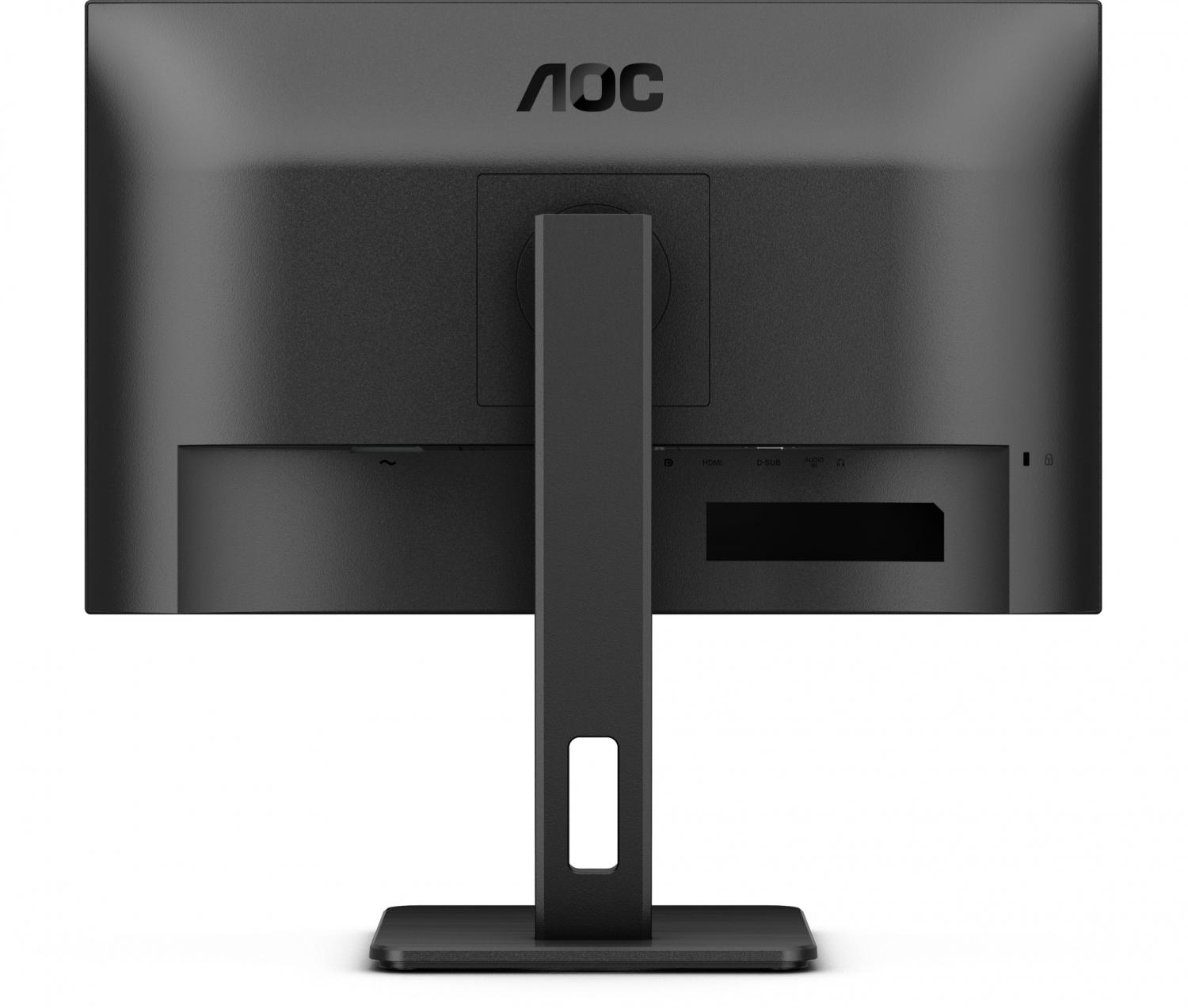 Монитор AOC 24" 24E3QAF черный IPS LED 16:9 HDMI M/M матовая HAS Piv 300cd 178гр/178гр 1920x1080 75Hz VGA DP FHD 4.45кг