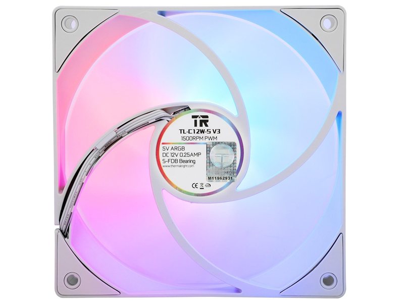 Thermalright Вентилятор TL-C12W-S V3 / ARGB / 120mm PWM / TRTLC12WSV3