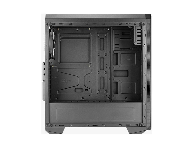Корпус MIDITOWER ATX W/PSU 12cm ARGB Fan black GENESIS-G-BK-v2 AEROCOOL