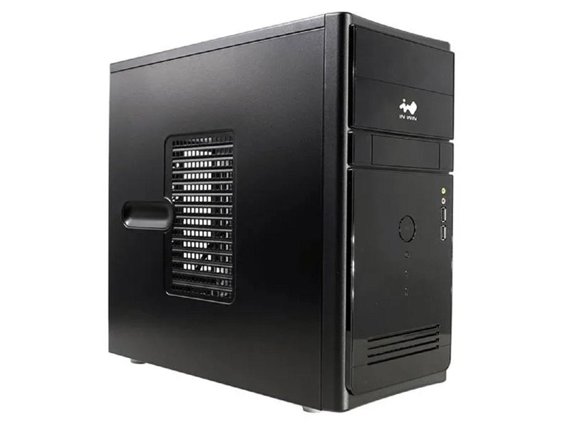 Mini Tower InWin ENR021BL PM-600ATX  U3.0*2+A(HD)   INWIN Mini Tower mATX [6197045]