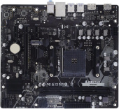 Материнская плата Biostar B550MT Soc-AM4 AMD B550 2xDDR4 mATX AC`97 8ch(7.1) GbLAN RAID+HDMI+DP
