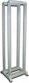 Стойка двухрамная Lanmaster TWT-RACK2-38U-6X6 38U 600ммX600мм 350кг серый