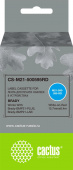 Картридж ленточный Cactus CS-M21-500595RD белый на красном 12.7x6.4 для Brady BMP21-Plus/BMP21-LAB без чипа