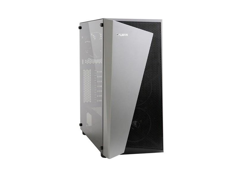 ZALMAN S4 Plus, без БП, боковое окно (акрил), черный, ATX