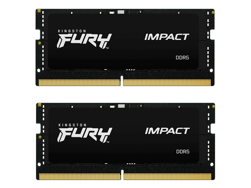 Kingston DDR5 SODIMM 32GB 5600MHz CL40 (Kit of 2) FURY Impact KF556S40IBK2-32