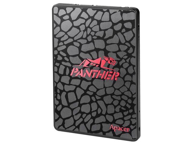 Твердотельный накопитель Apacer SSD PANTHER AS350 512Gb SATA 2.5" 7mm, R560/W540 Mb/s, 3D TLC, IOPS 87K/80K, MTBF 1,5M, 320TBW, Retail, 3 years (AP512GAS350-1)