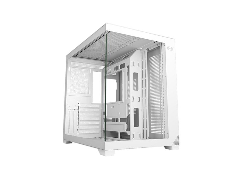 Корпус без блока питания/ Case PCCooler C3T700 WH, Midi-Tower, TG, no fans, 1xUSB-A 3.0 + 1xUSB-A 2.0 + 1xUSB-C, ATX, mATX, mITX White