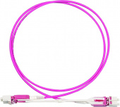 Патч-корд Lanmaster LAN-2LC-2LC/OS2H-1.0 2x9/125 OS2 LC дуплекс-LC дуплекс 1м LSZH желтый