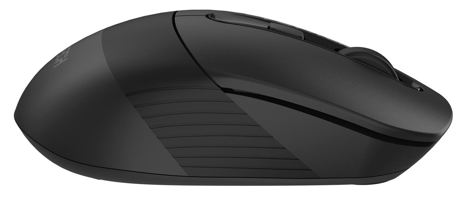 Мышь A4Tech Fstyler FB10C черный оптическая 2000dpi беспров. BT/Radio USB 4but (FB10C STONE BLACK)