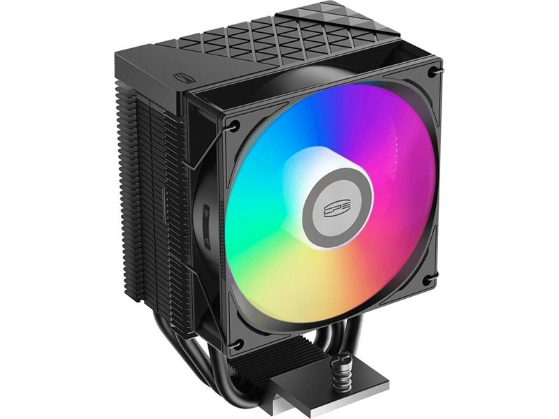 Устройство охлаждения(кулер) PcCooler R300 ARGB Soc-AM5/AM4/1200/1700/1851 черный 4-pin 18-30dB Al+Cu 150W Ret (R300-BKAWYX-US)