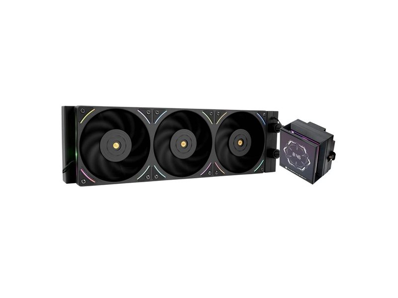 Thermalright Система водяного охлаждения Hyper Vision 360 UB ARGB Black / 3x120mm ARGB PWM Fans / TRHV360UBAB