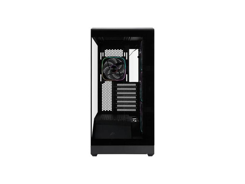 корпус 1STPLAYER GM7 ARGB Black / ATX / 4x120mm ARGB fans / GM7-BK-3FN7R-1FN7