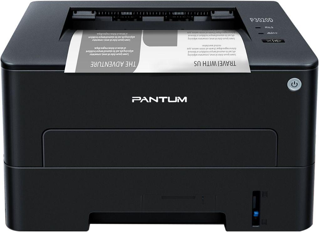 Принтер лазерный Pantum P3020D A4 Duplex черный