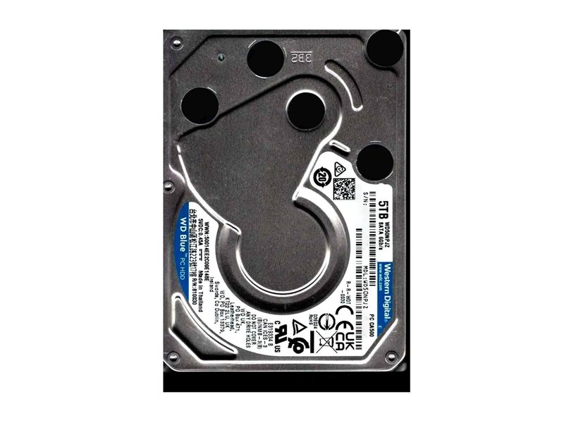 Жесткий диск/ HDD WD SATA3 5Tb 2.5"" Blue 4800 RPM 128Mb 1 year warranty (replacement ST5000LM000, WD40NPJZ, ST4000LM024)