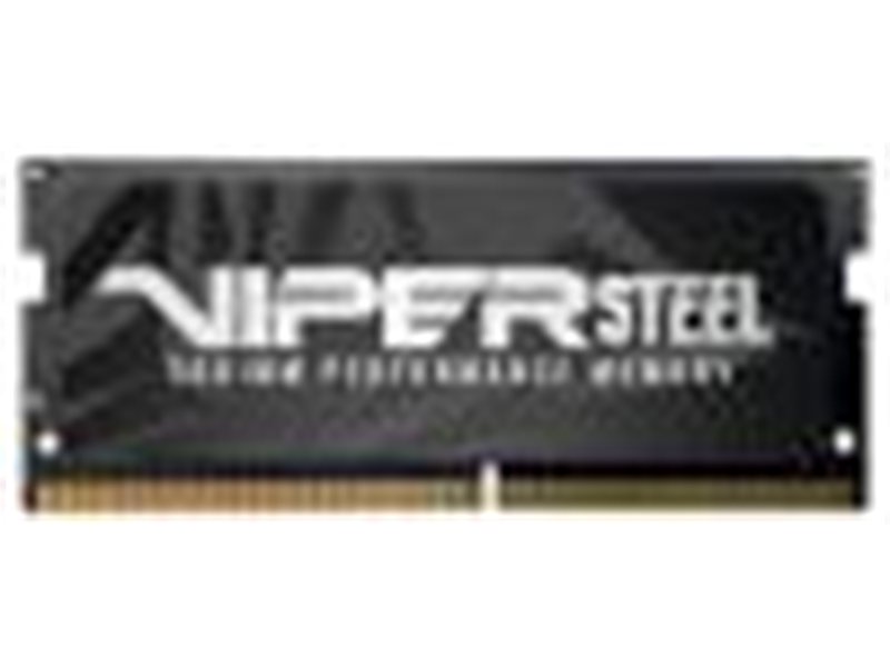 Память DDR4 16GB 2666MHz Patriot PVS416G266C8S Viper Steel RTL PC4-21300 CL18 SO-DIMM 260-pin 1.2В single rank Ret