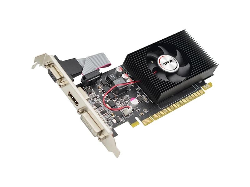 Видеокарта AFOX GT730 4GB GDDR3 128 bit VGA/DVI/HDMI 1FAN LP (AF730-4096D3L5) RTL