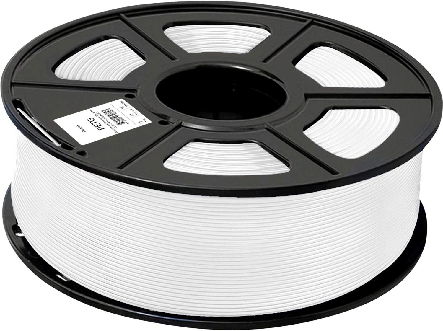 Пластик для принтера 3D Cactus CS-3D-PETG-1KG-WHITE PETG d1.75мм 1кг L316м 1цв.