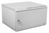 Шкаф коммутационный ЦМО ШРН-Эконом (ШРН-Э-9.350.1) настенный 9U 600x350мм пер.дв.металл 85кг серый 300мм 13.5кг 180град. 476мм IP20 металл