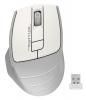 Мышь A4Tech Fstyler FG30S белый/серый оптическая 2000dpi silent беспров. USB 6but (FG30S WHITE)