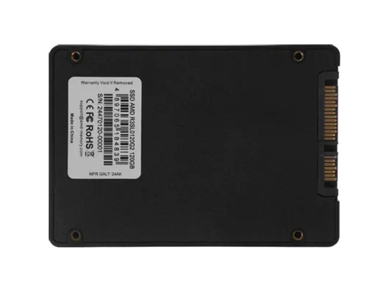 AMD SSD 120GB Radeon R3 R3SL0120G2 SATA 2.5" 6Gb/s, 520/450 RTL