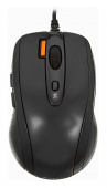 Мышь A4Tech V-Track Padless N-70FX черный оптическая 1600dpi USB для ноутбука 7but