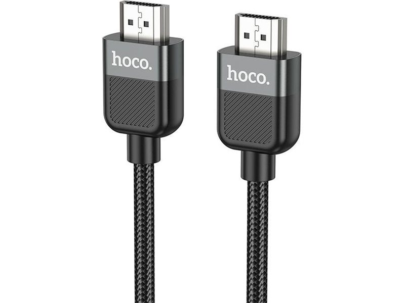 Кабель Hoco US09 ver2.0 HDMI (m) HDMI (m) 2м черный (пакет)