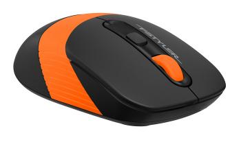 Мышь A4Tech Fstyler FG10 черный/оранжевый оптическая 2000dpi беспров. USB 4but (FG10 ORANGE)