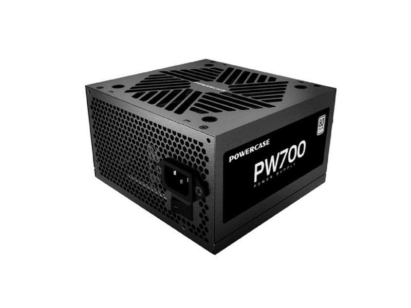 Powercase PW700 (80 Plus, ATX 2.31, 700W, APFC, DC-DC, 120mm Fan) / PS-700W-DC