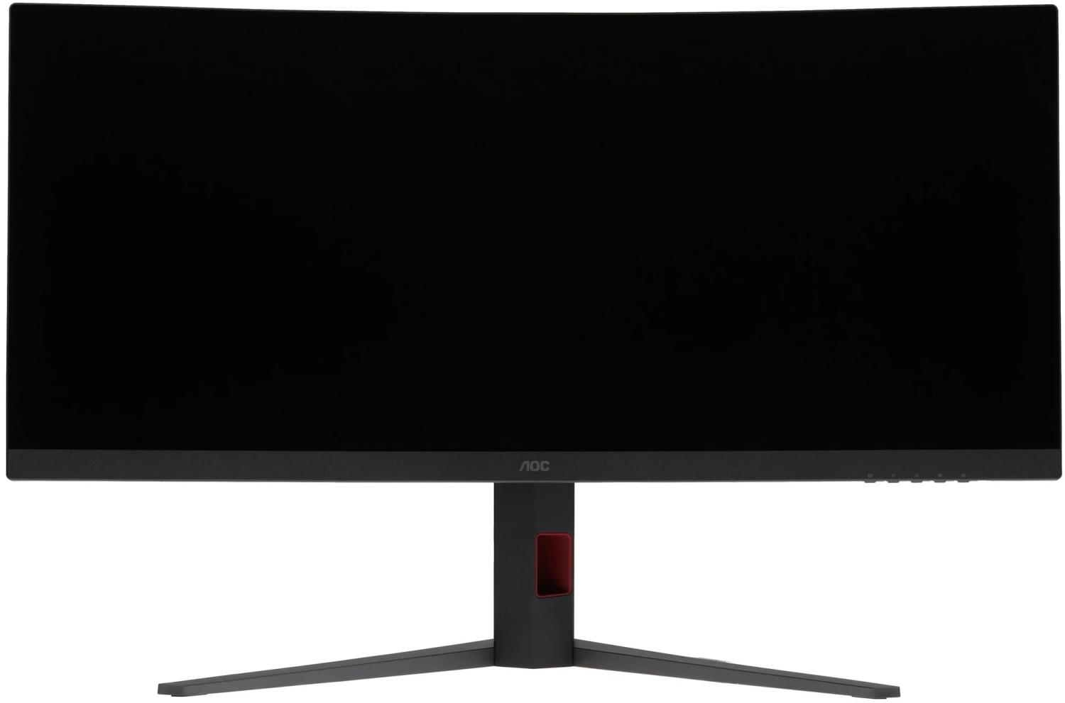 Монитор AOC 34" Gaming CU34G4 черный VA LED 21:9 HDMI матовая HAS Piv 300cd 178гр/178гр 3440x1440 180Hz FreeSync Premium DP UW 8.08кг