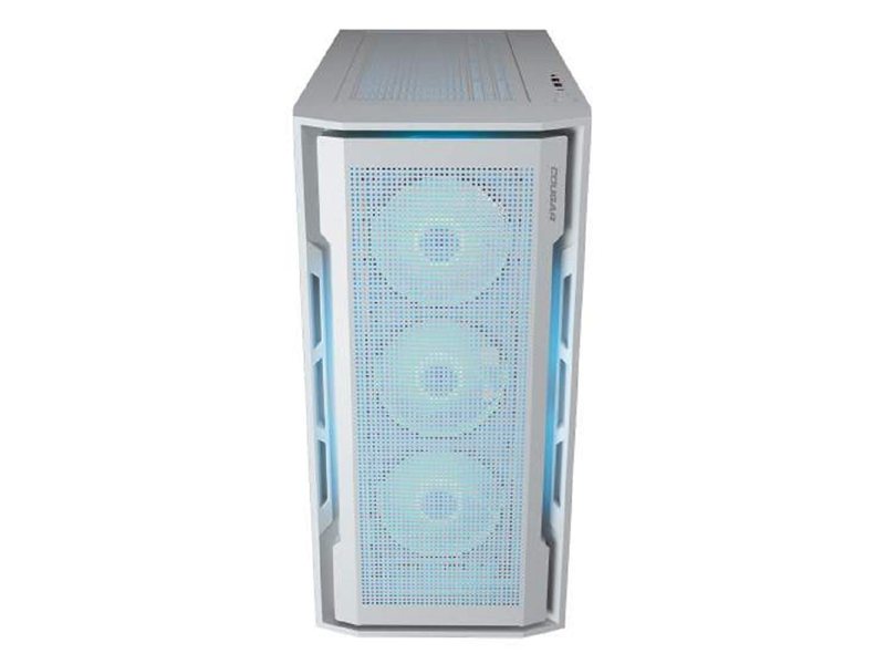 Cougar Корпус Uniface X RGB V2 White, 4x140mm ARGB PWM Fan, ARGB PWM Fan Hub, без БП, E-ATX
