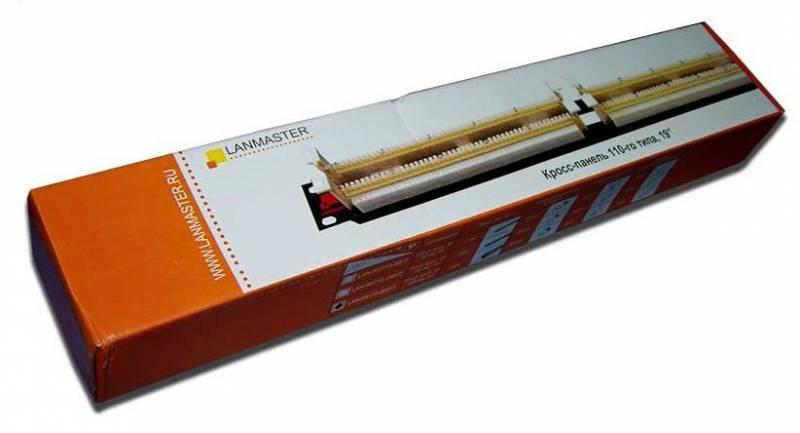 Патч-панель Lanmaster LAN-RS110-200FT 19" 2U 100x110 кат.5E