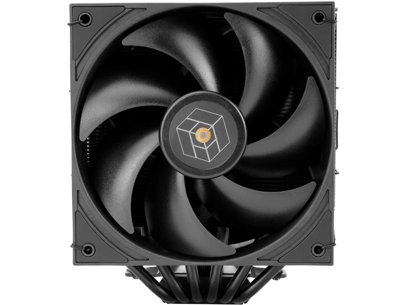 Thermalright Кулер Royal Pretor 130 Black LGA115X/1200/1700/1851/2011/2066 (1x120mm + 1x130mm PWM Fan, медное основание, 6 тепл. трубок 6мм) / TRRP130B