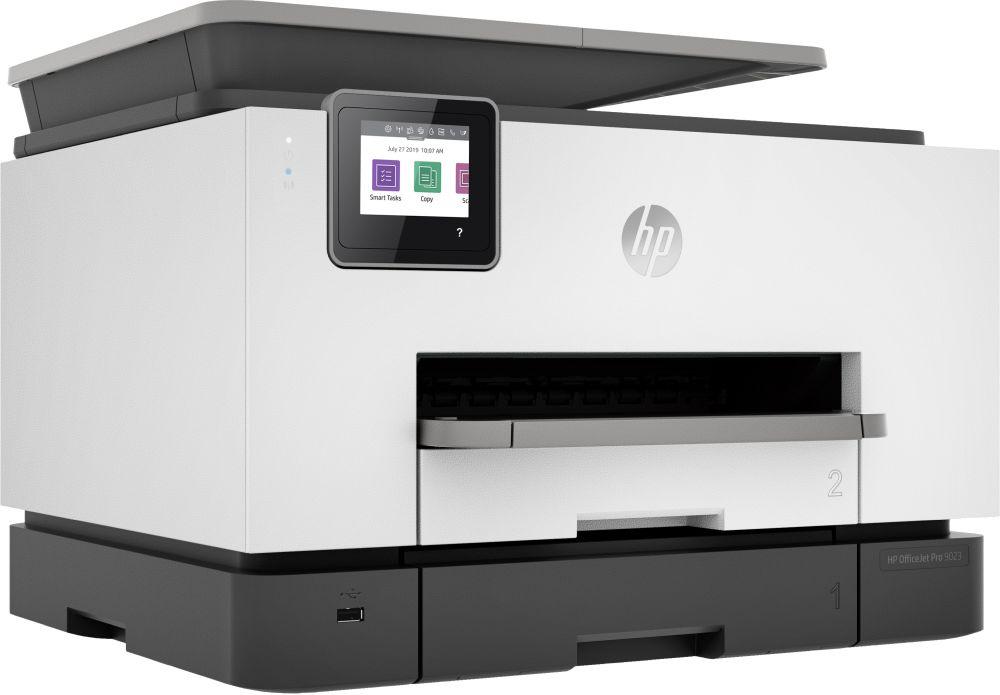 МФУ струйный HP Officejet Pro 9023 AiO (1MR70B) A4 Duplex WiFi белый