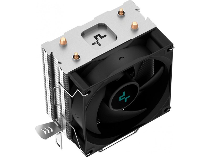 Устройство охлаждения(кулер) Deepcool AG200 Soc-AM5/AM4/1200/1700/1851 серебристый 4-pin 18-31dB Al+Cu 100W 304gr Ret (R-AG200-BKNNMN-G)