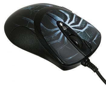 Мышь A4Tech Oscar Editor XL-747H рисунок/голубой лазерная 3600dpi USB 6but (XL-747H (BLUE SPIDER))
