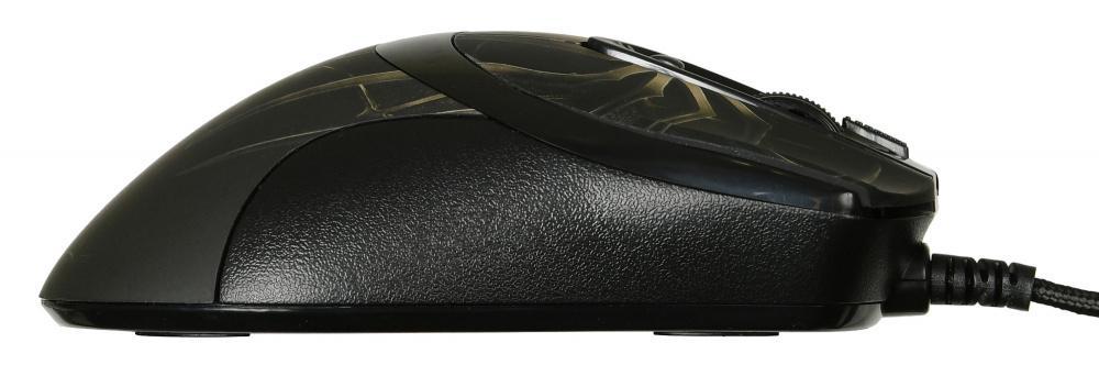 Мышь A4Tech Oscar Editor XL-747H коричневый/рисунок лазерная 3600dpi USB 6but (XL-747H (BROWN SPIDER))