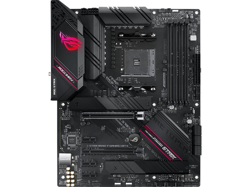Материнская плата Asus ROG STRIX B550-F GAMING WIFI II Soc-AM4 AMD B550 4xDDR4 ATX AC`97 8ch(7.1) 2.5Gg RAID+HDMI+DP
