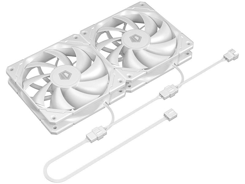 Система водяного охлаждения ID-Cooling FX240 Pro Soc-AM5/AM4/1200/1700/1851 белый 4-pin 35.2dB Al 300W Ret (FX240 PRO WHITE)