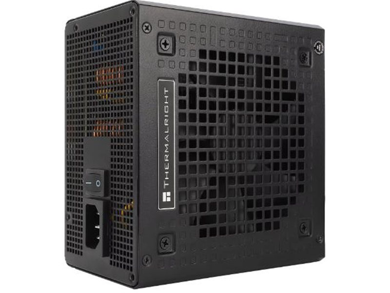 Блок питания 550W/ Power Supply Thermalright, 550W 80+ Bronze (ATX, 3.0, Non-modular, 1x24(20+4)pin 550mm, 1xCPU*2 8(4+4)pin 600+150mm, 1xPCIe 8(6+2)pin 450mm, 1xSATA*3+MOLEX4pin*1 400+150+150+150mm, 1xSATA*2+MOLEX4pin*2 400+150+150+150mm, Active, 120x120