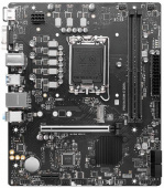 Материнская плата MB MSI INTEL H610 s1700, 2xDDR4(64GB), D-SUB/HDMI 1.4, 1xPCIe 4.0x16, 1xPCIe 3.0, 1xLAN, 4xSATA 6Gb/s, 1xM.2, 2xUSB 3.2, 4xUSB 2.0, 1xPS/2, mATX