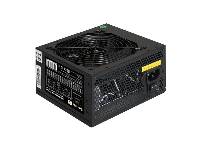 Exegate EX292243RUS Блок питания 850W ExeGate XP850 (ATX, 12cm fan, 24pin, 2x(4+4)pin, 2xPCI-E, 5xSATA, 3xIDE, black)