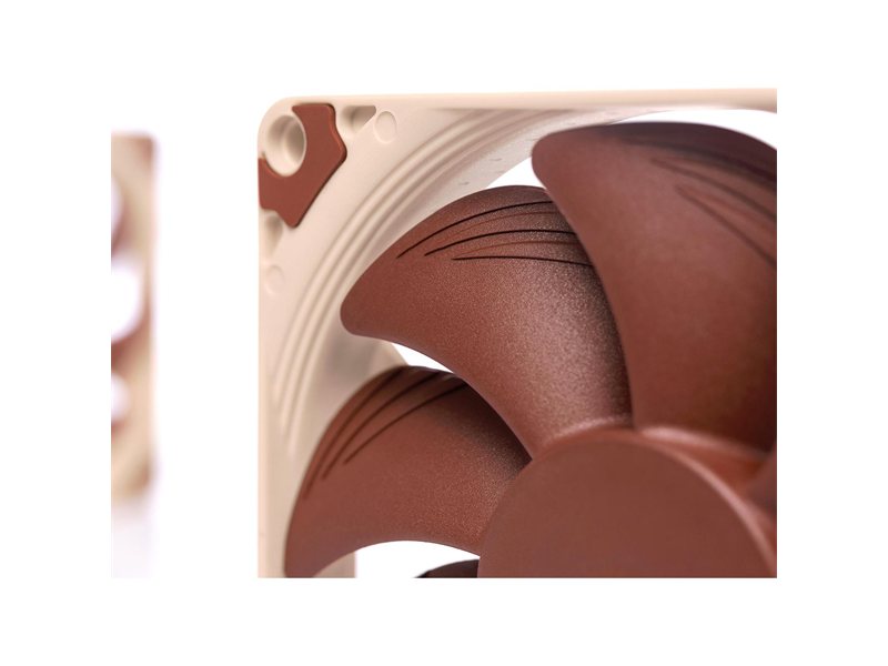Кулер для корпуса/ Case Cooler Noctua NF-A9X14 PWM (92x92x14mm, 4-pin PWM, 29.72CFM, 19.9dBA, 2200RPM, Beige/Brown)