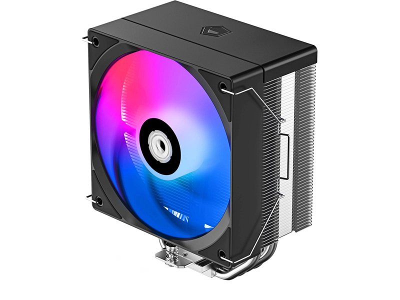 Устройство охлаждения(кулер) ID-Cooling SE-214-XT V2 RGB Soc-AM5/AM4/1200/1700/1851 серебристый/черный 4-pin 16-27.2dB Al+Cu 200W 550gr Ret