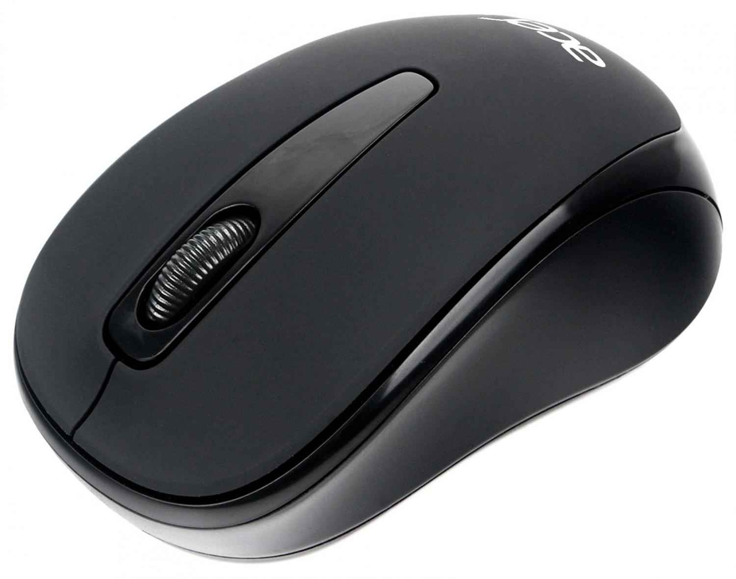 Мышь Acer OMR133 черный оптическая 1000dpi беспров. USB для ноутбука 3but (ZL.MCEEE.01G)