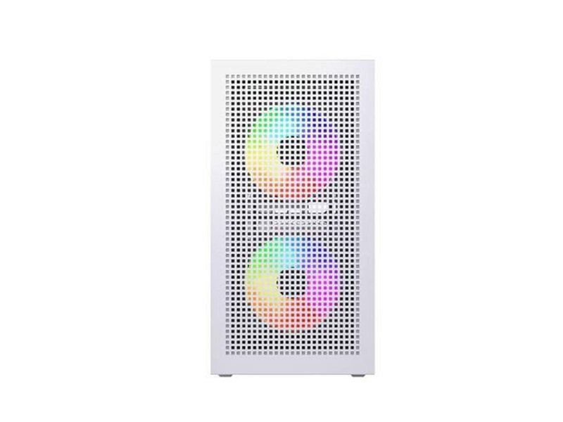 Powercase Корпус Mistral SM05 ARGB, Tempered Glass, 3x120mm ARGB PWM fans, белый, mATX (CMMSM05W-A3)
