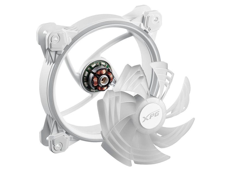Вентилятор XPG HURRICANE 120 ARGB PWM, белый