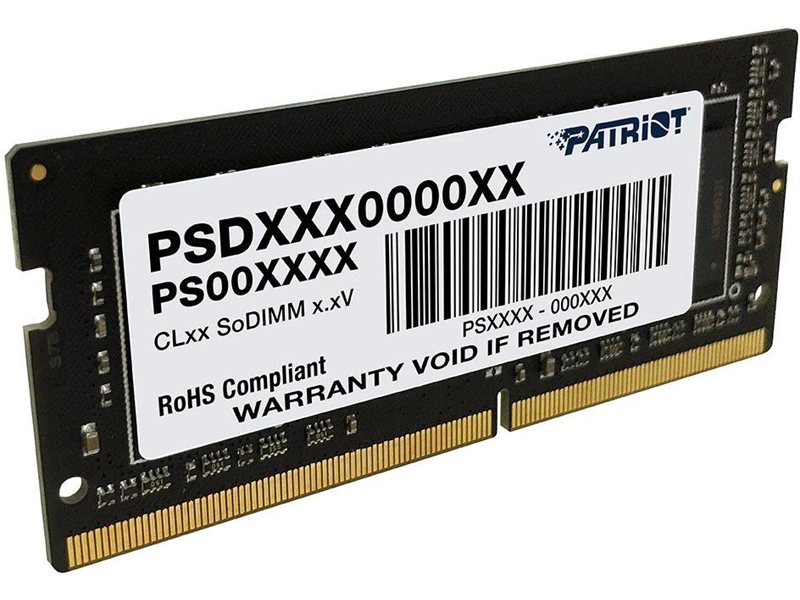 Модуль памяти PATRIOT DIMM DDR4-2666 8GB PSD48G26662S